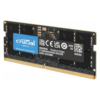 CRUCIAL 16GB/32GB DDR5-4800 SODIMM 1.1V CL40