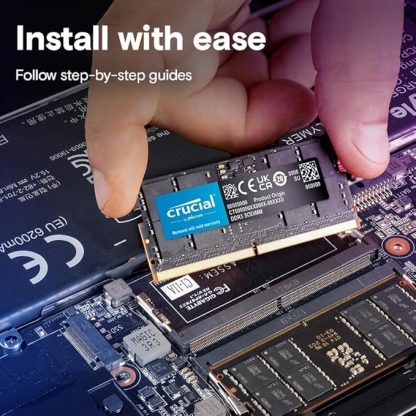 CRUCIAL 16GB/32GB DDR5-4800 SODIMM 1.1V CL40 - Image 4
