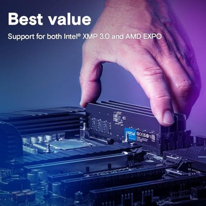 CRUCIAL 16GB/32GB DDR5-5600 UDIMM CL46 (16Gbit) - Image 3