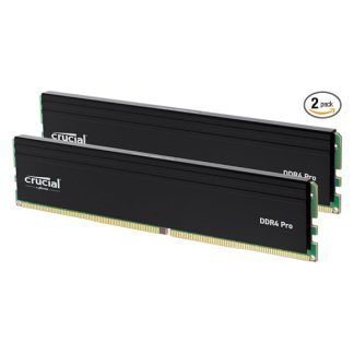 CRUCIAL 16GB/32GB DDR5-4800 UDIMM 1.1V CL40