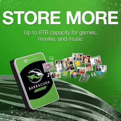 Seagate BarraCuda 8TB Internal Hard Drive HDD - Image 4