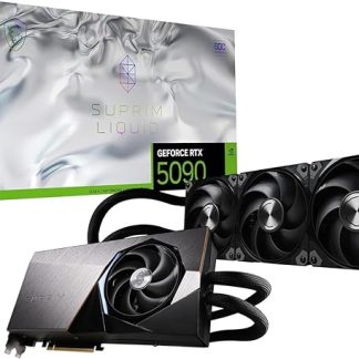 MSI GeForce RTX 5090 32G SUPRIM Liquid SOC — 32GB GDDR7 (28Gbps/512-bit)