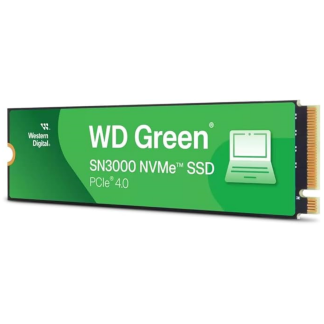 Western Digital 1TB WD Green SN3000 NVMe Internal SSD - Solid State Drive - Gen4 PCIe, M.2 2280, Up to 5,000 MB/s - WDS100T4G0E
